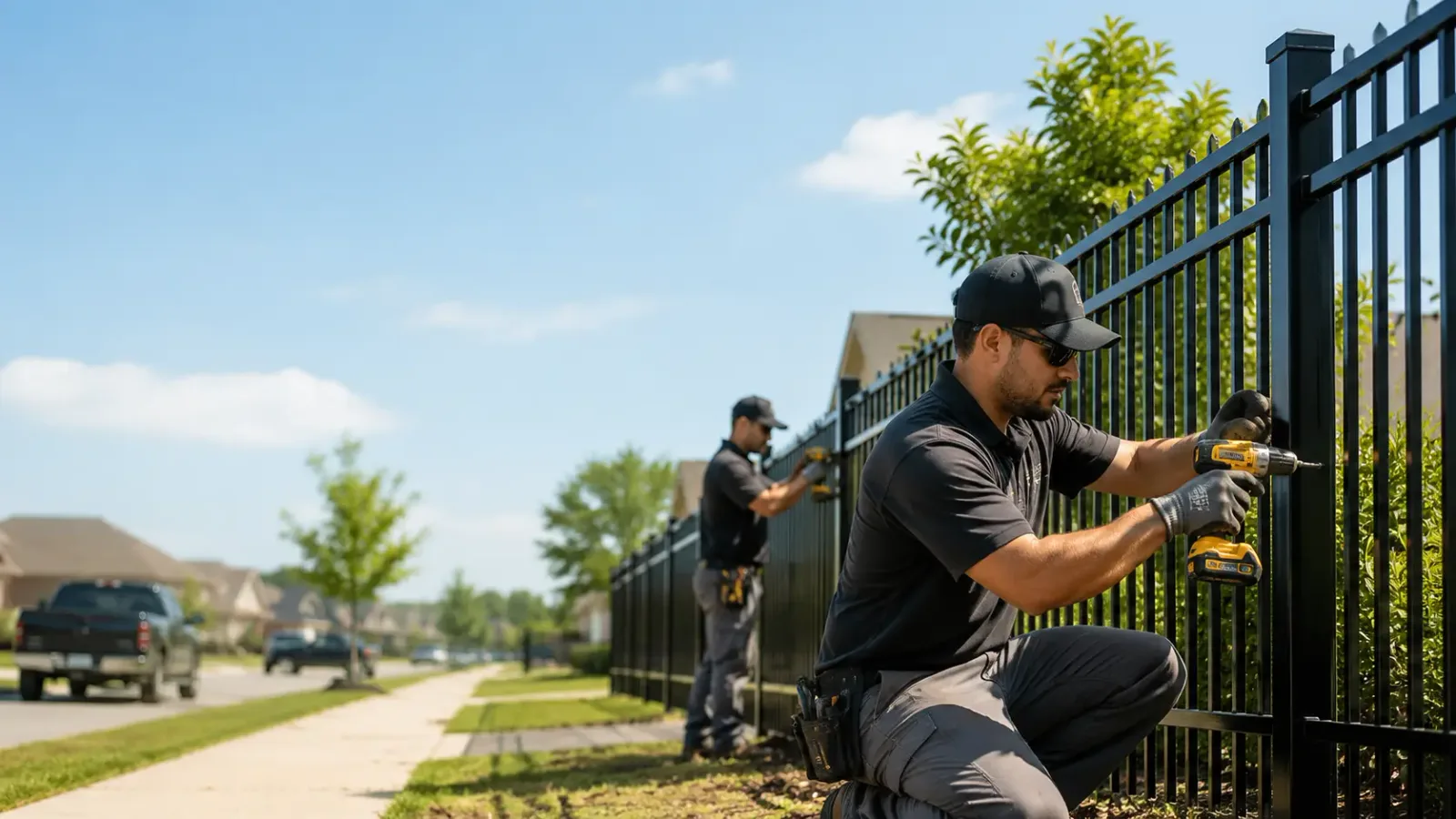 Metal Fence Installation in De Land, IL